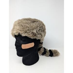 Disney Parks Cap Adult Raccoon Hat Davy Crockett Daniel Boone Disney Frontier